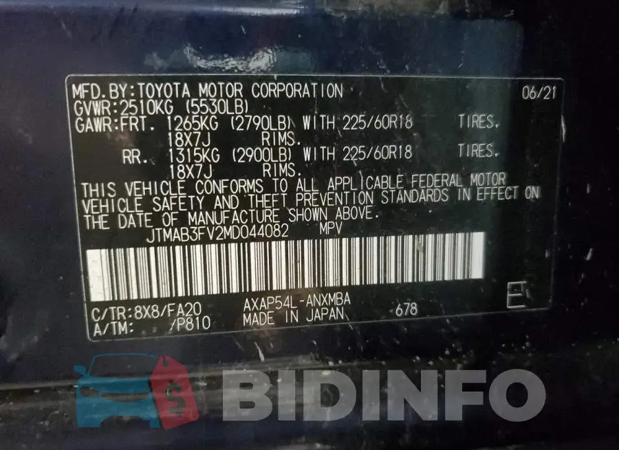 JTMAB3FV2MD044082 Photo# 13