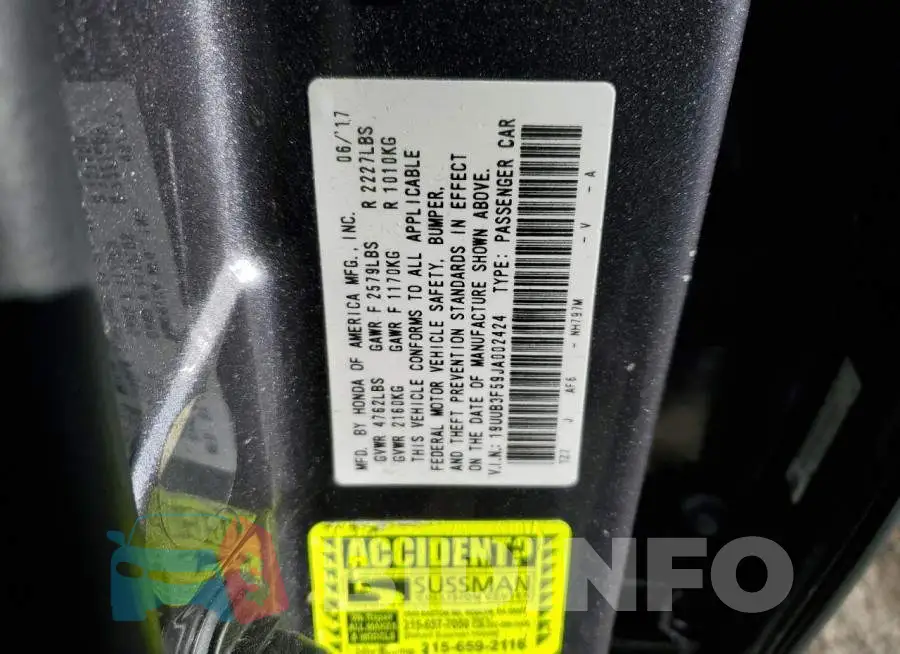 19UUB3F59JA002424 Photo# 12