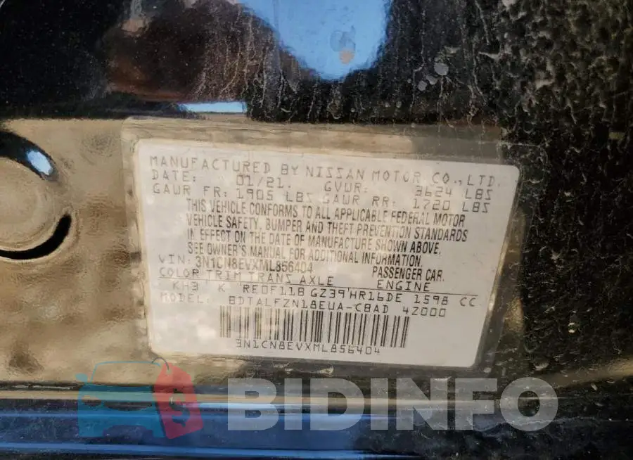 3N1CN8EVXML856404 Photo# 12