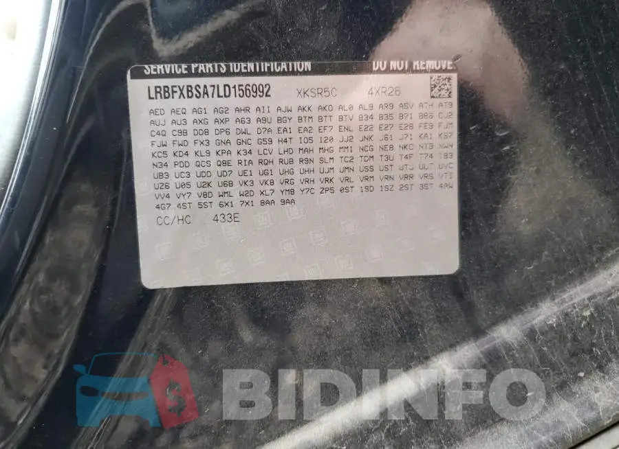 LRBFXBSA7LD156992 Photo# 12