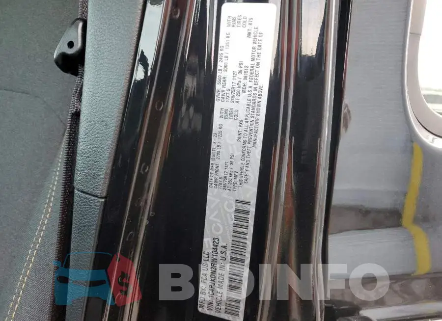 1C4PJXDN3RW104423 Photo# 14