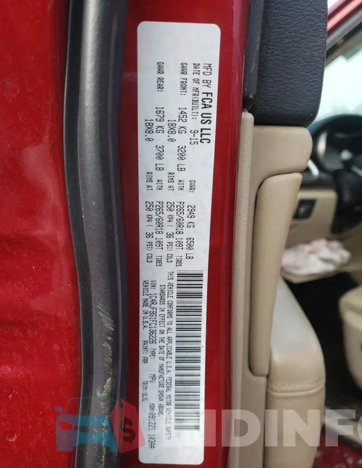 1C4RJFBG1FC136226 Photo# 13