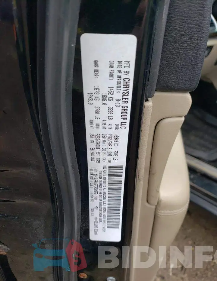 1C4RJFBG5EC258926 Photo# 14