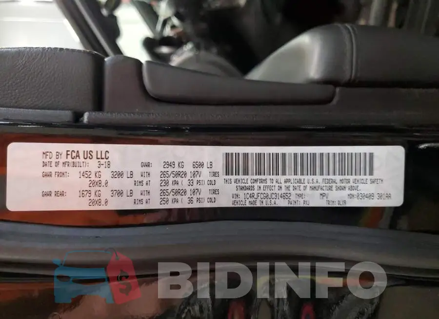 1C4RJFCG0JC314652 Photo# 12