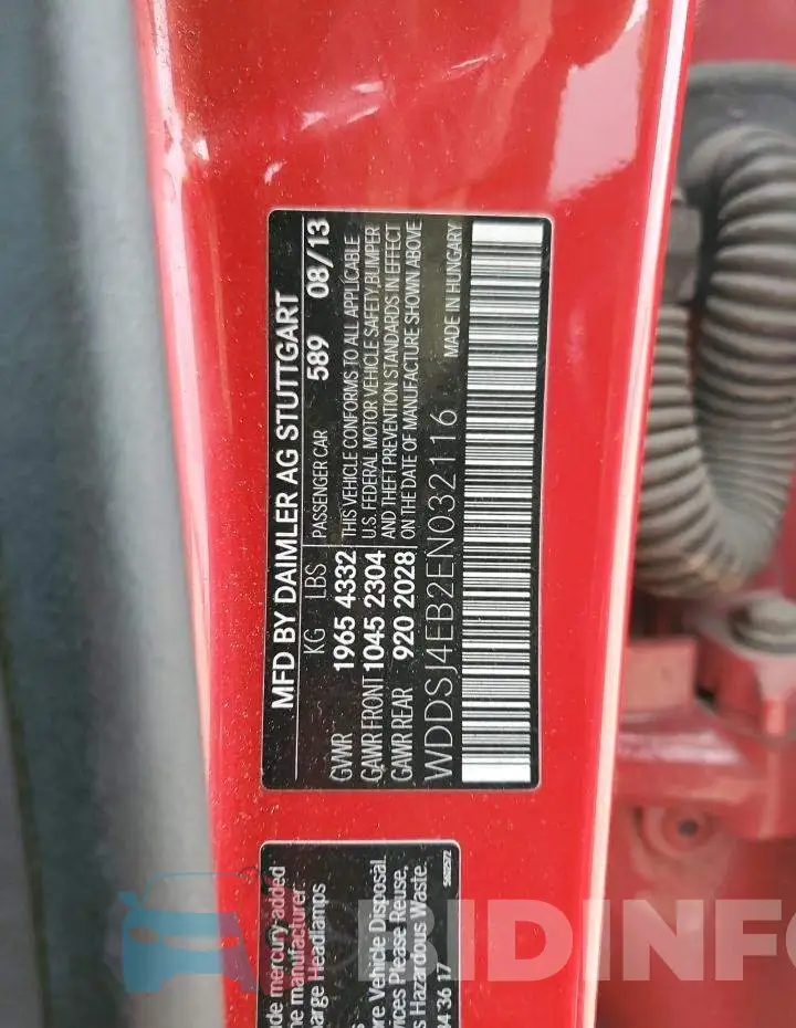 WDDSJ4EB2EN032116 Photo# 12