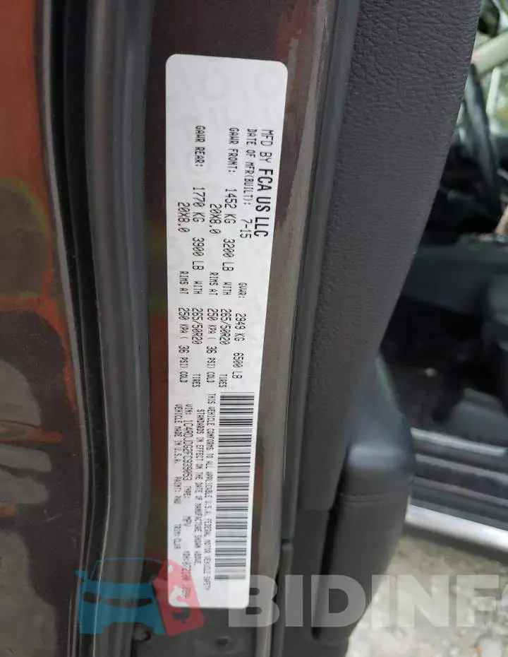 1C4RDJDG2FC939053 Photo# 13