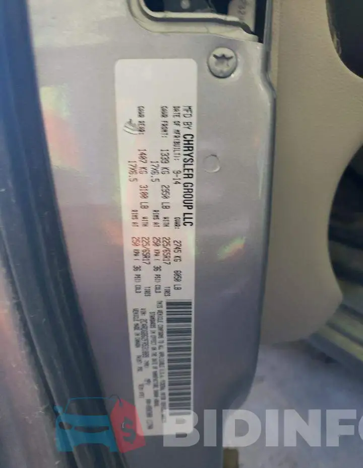 2C4RDGBG2FR531889 Photo# 13