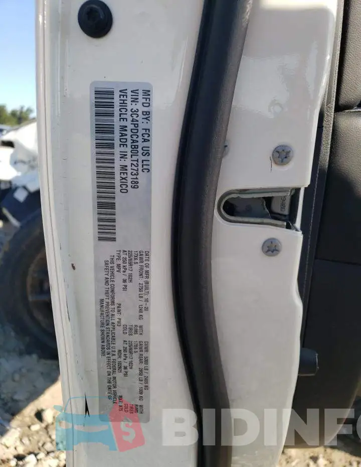 3C4PDCAB0LT273189 Photo# 13