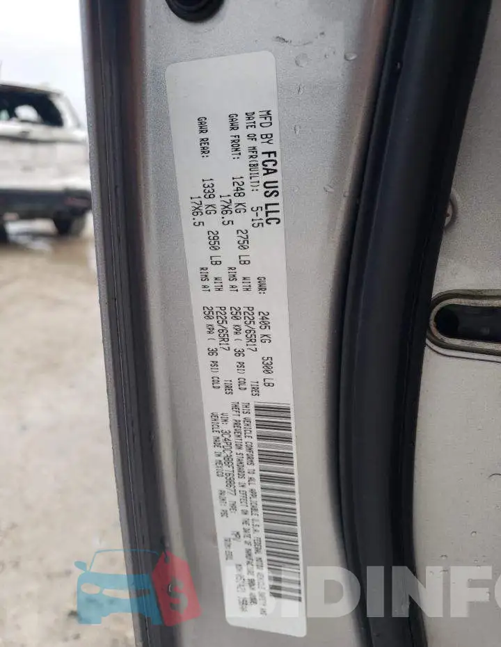 3C4PDCAB6FT698677 Photo# 12