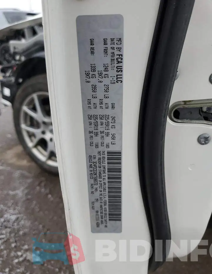 3C4PDCEG9KT686572 Photo# 12