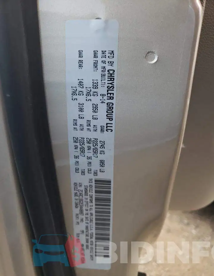 2C4RC1BG2ER448087 Photo# 14
