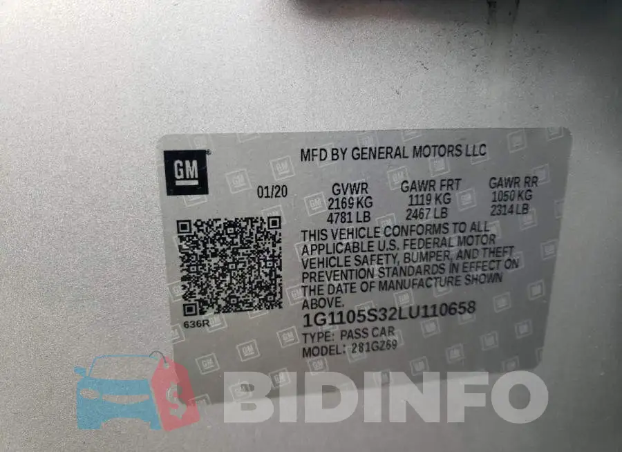 1G1105S32LU110658 Photo# 12