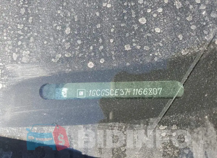1GCGSCE37F1166807 Photo# 12