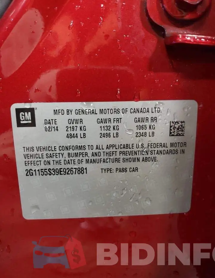 2G1155S39E9267881 Photo# 13