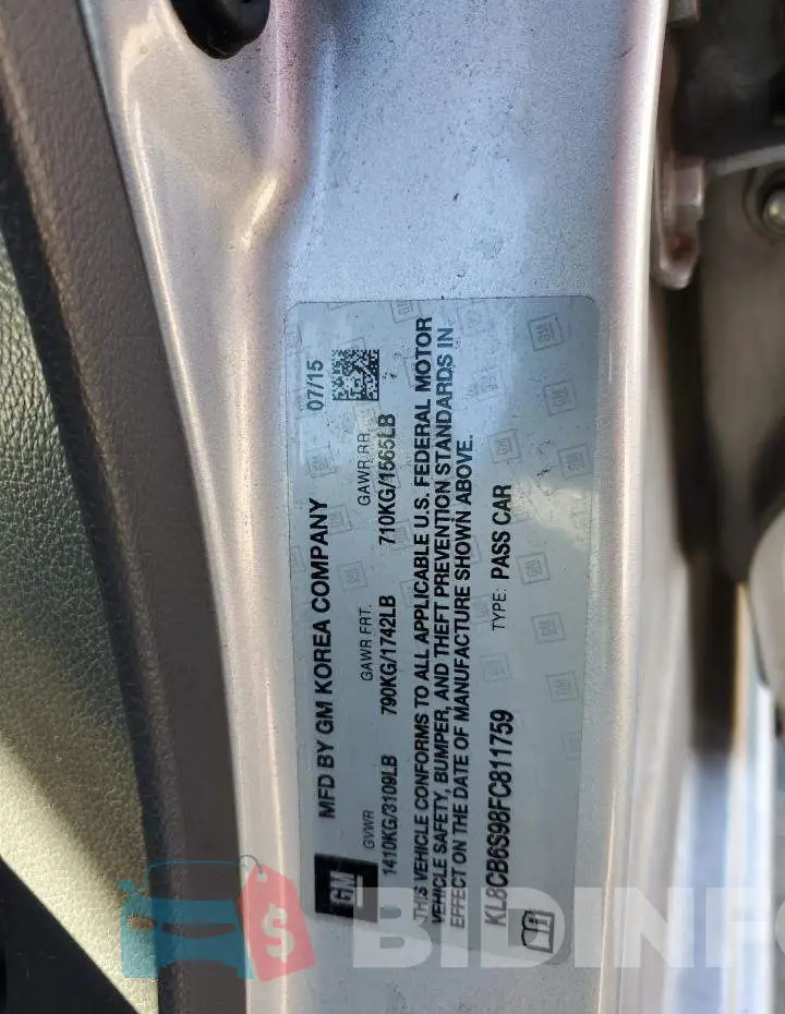 KL8CB6S98FC811759 Photo# 12