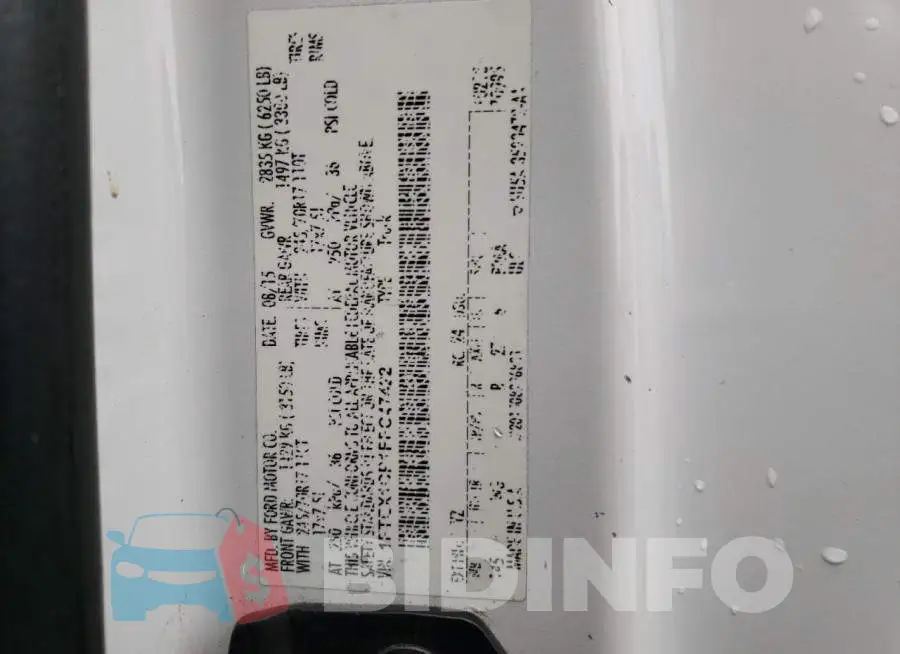 1FTEX1CP1FFC47422 Photo# 13