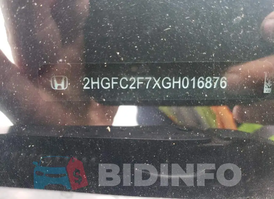 2HGFC2F7XGH016876 Photo# 12