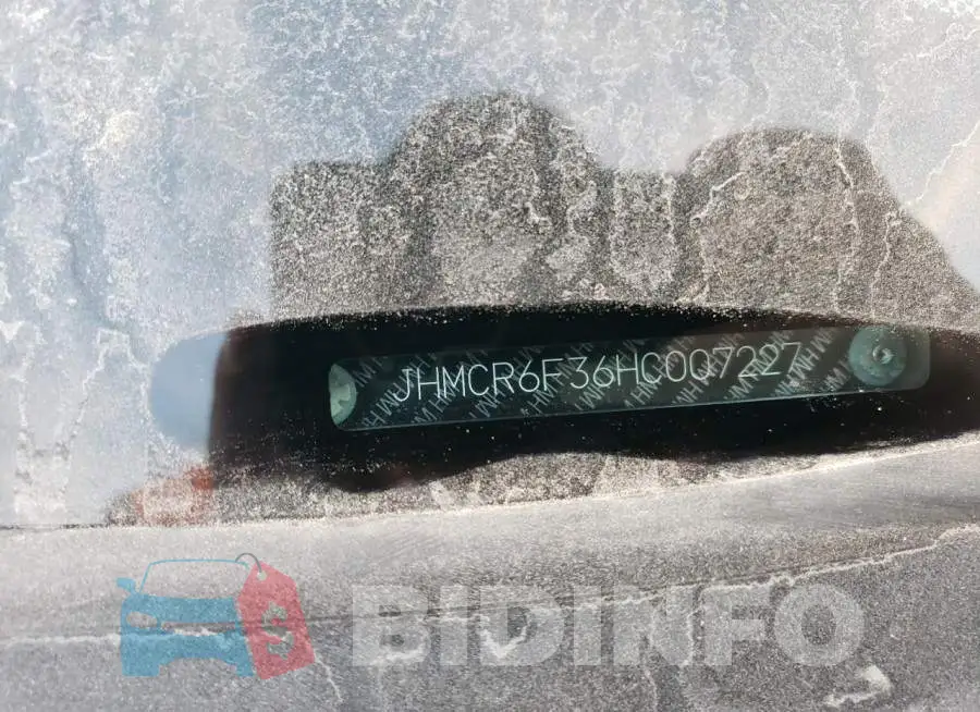 JHMCR6F36HC007227 Photo# 13