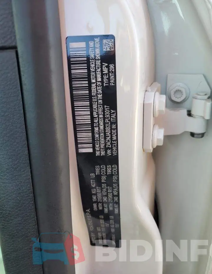 ZACNJABB2LPL93017 Photo# 12