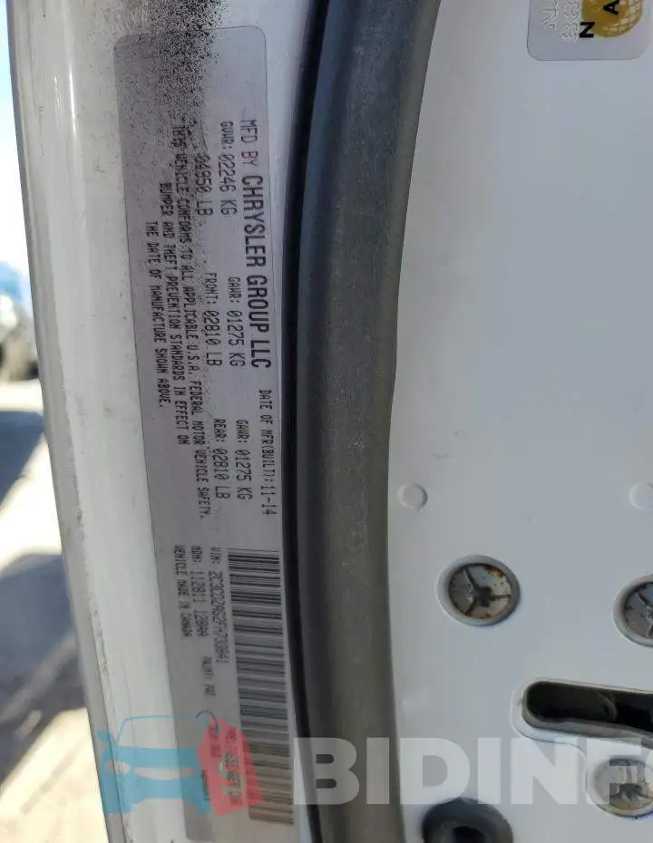 2C3CDZAG2FH733841 Photo# 12