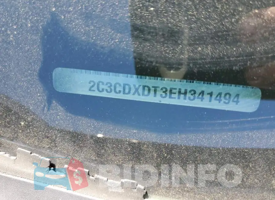 2C3CDXDT3EH341494 Photo# 12