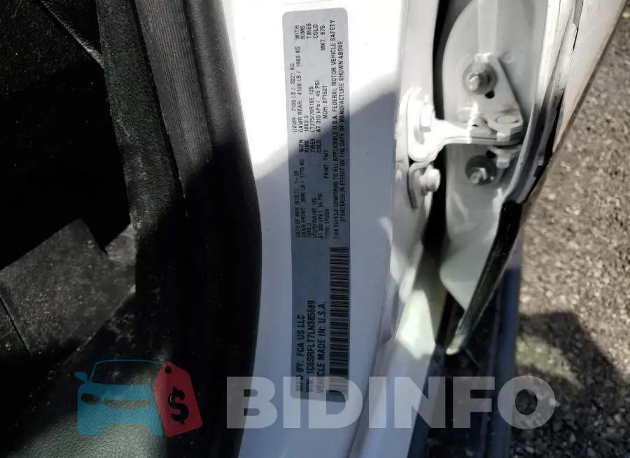 1C6SRFLT7LN385689 Photo# 12