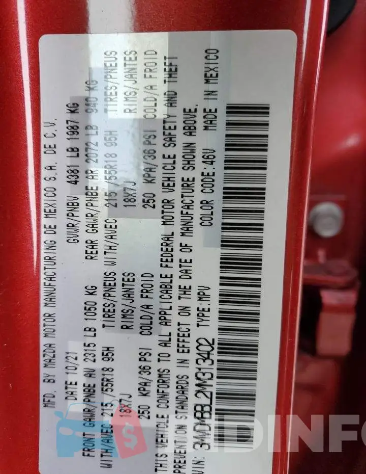 3MVDMBBL2MM313402 Photo# 12