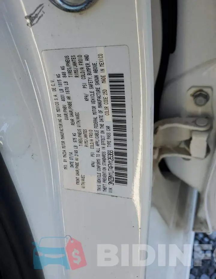 3MZBM1U74FM125368 Photo# 12