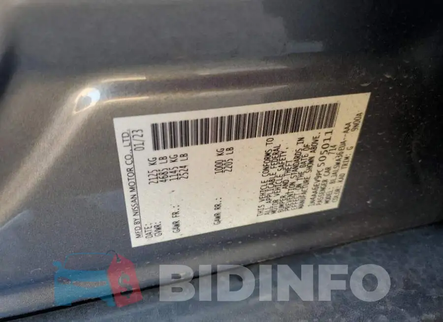 1N4AA6EV9PC505011 Photo# 12