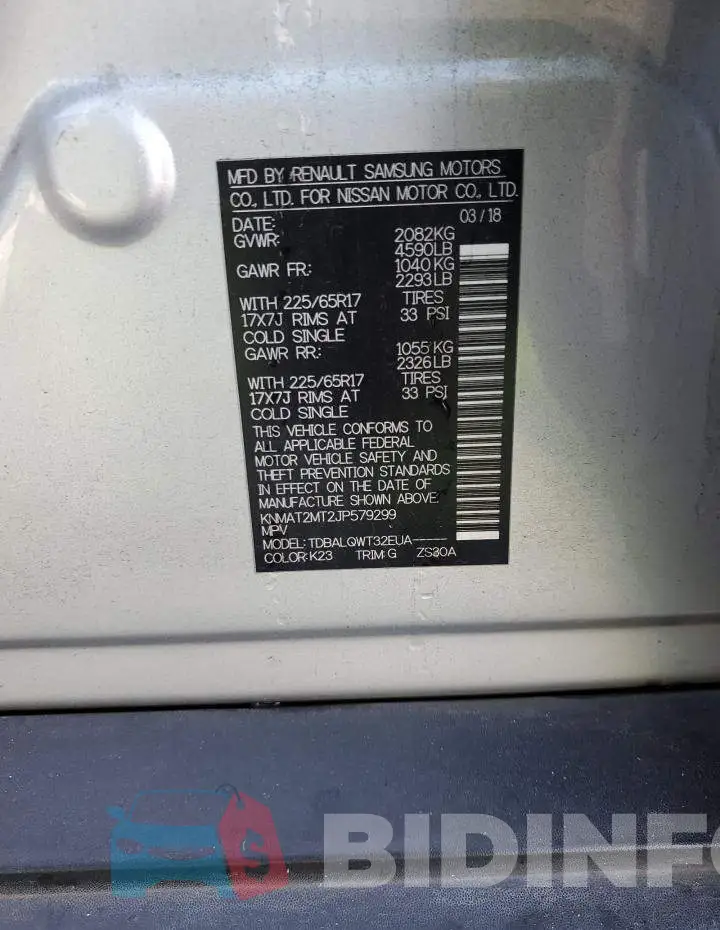 KNMAT2MT2JP579299 Photo# 13