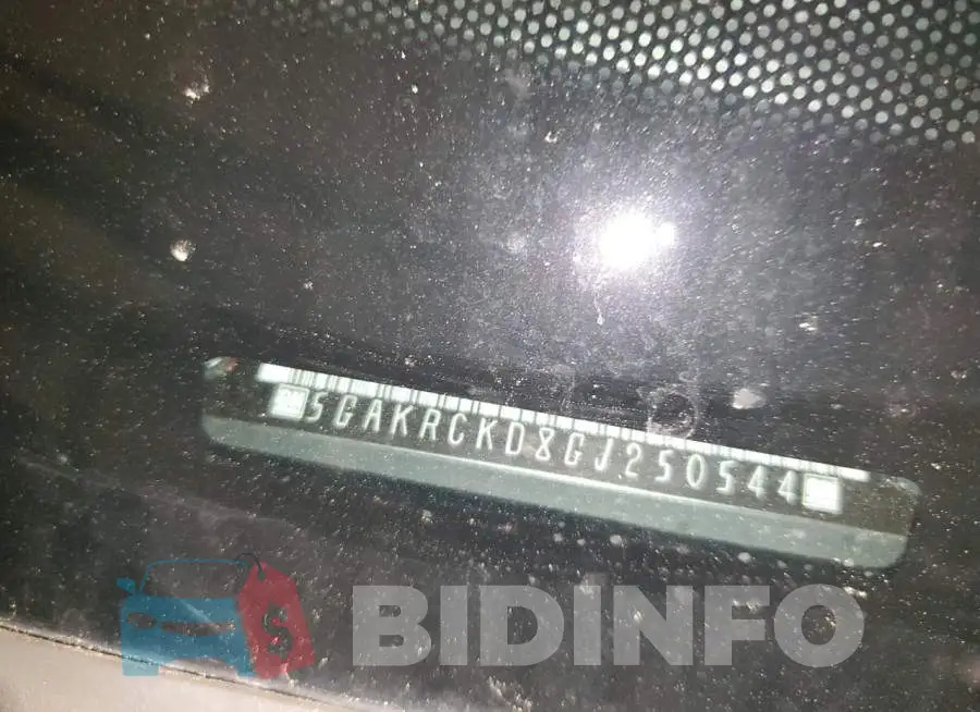5GAKRCKD8GJ250544 Photo# 12
