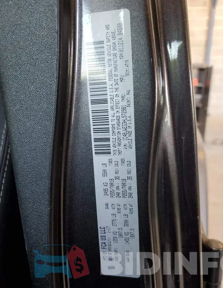 1C4BJWEG3HL572981 Photo# 12