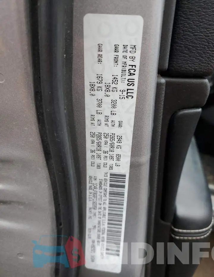 1C4RJFBG6FC165950 Photo# 12
