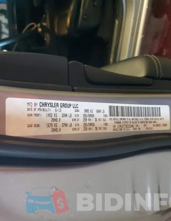 1C4RJFCT9EC216481 Photo# 14