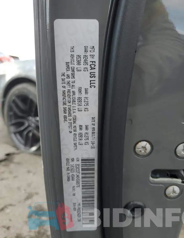 2C3CDZFJ4KH508576 Photo# 12
