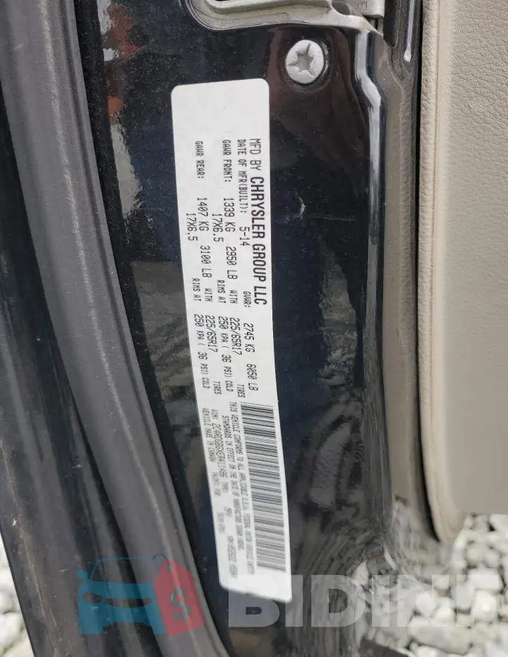 2C4RDGBGXER411496 Photo# 13