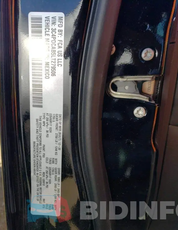 3C4PDCAB5LT279506 Photo# 13