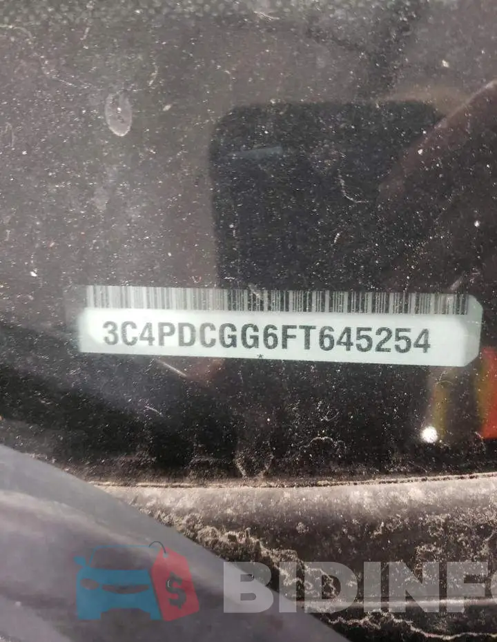 3C4PDCGG6FT645254 Photo# 13