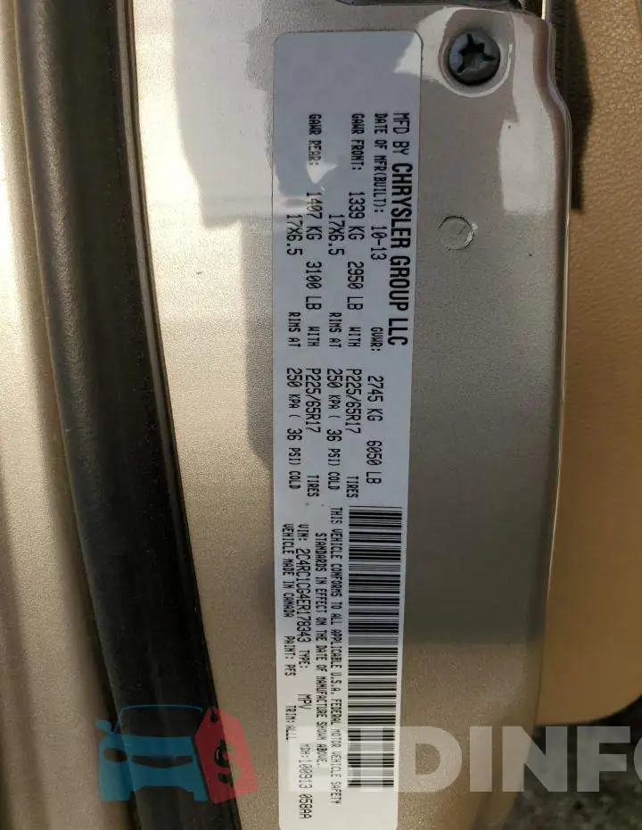 2C4RC1CG4ER178343 Photo# 14