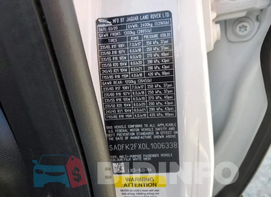 SADFK2FX0L1006338 Photo# 13