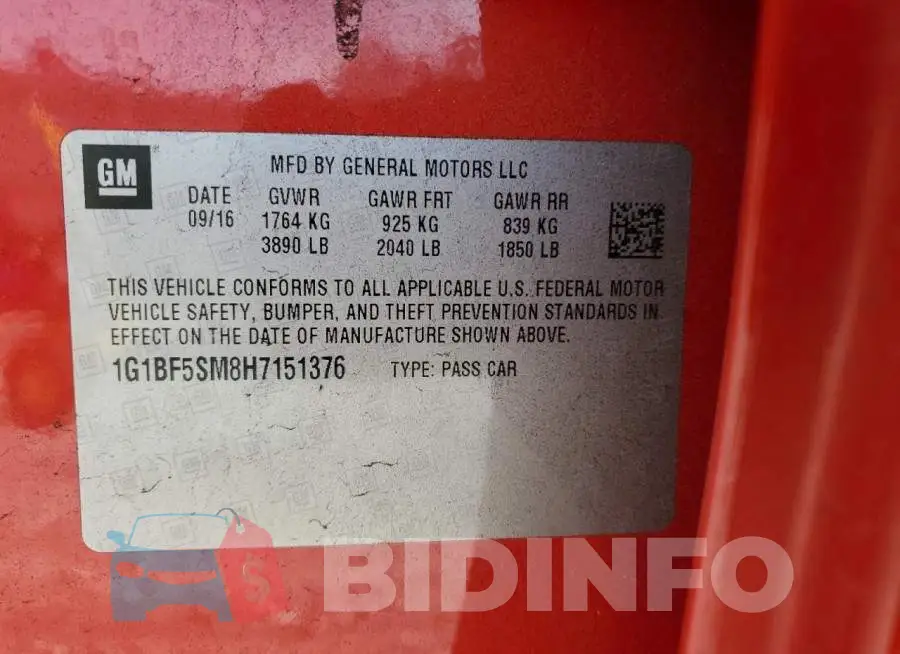 1G1BF5SM8H7151376 Photo# 12