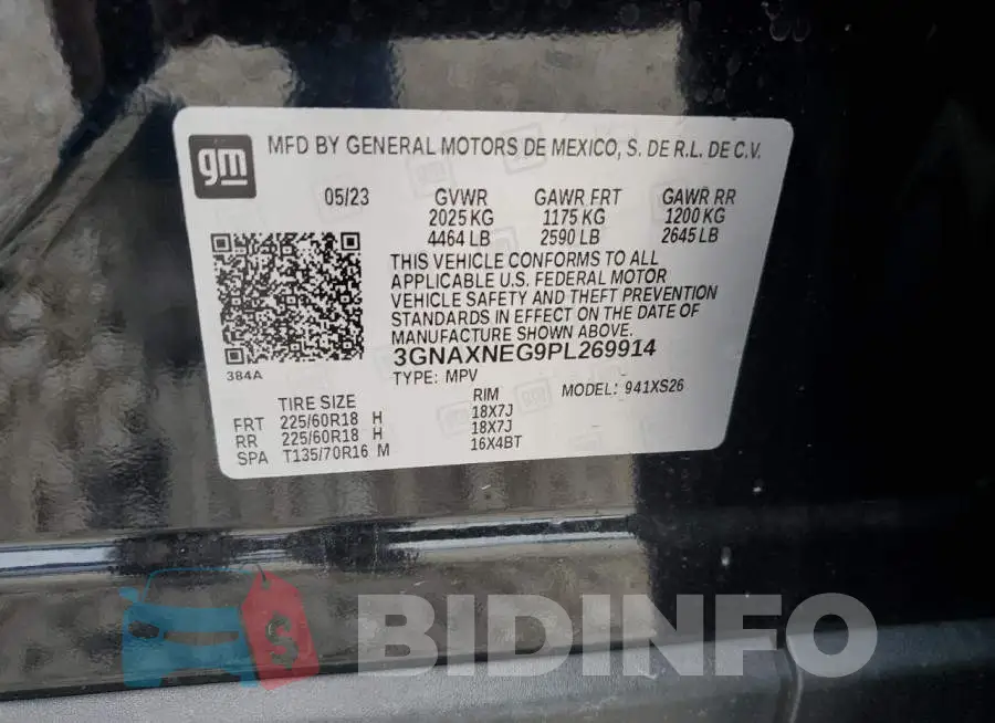 3GNAXNEG9PL269914 Photo# 13