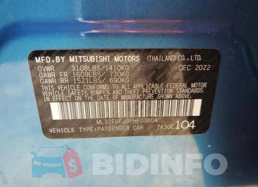 ML32FUFJ3PHF03604 Photo# 12