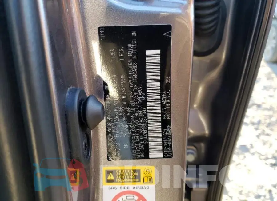 5TDJZRFH9KS571093 Photo# 13
