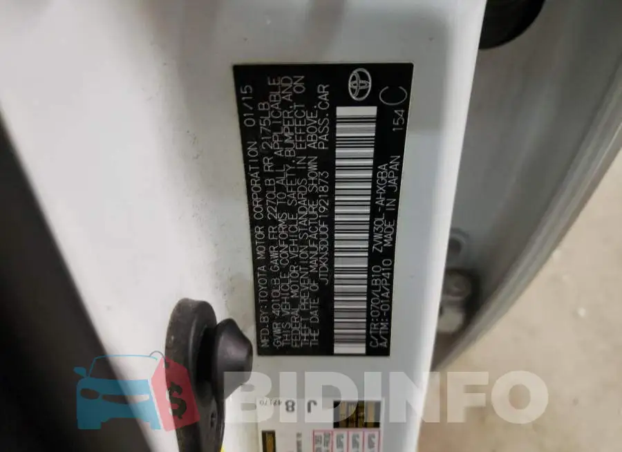 JTDKN3DU0F1921873 Photo# 12