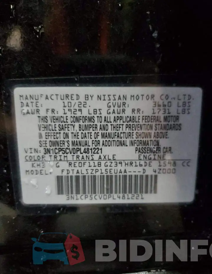 3N1CP5CV0PL481221 Photo# 14