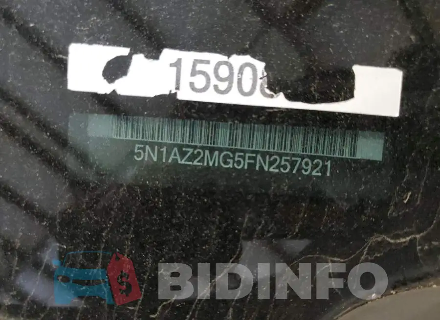 5N1AZ2MG5FN257921 Photo# 14