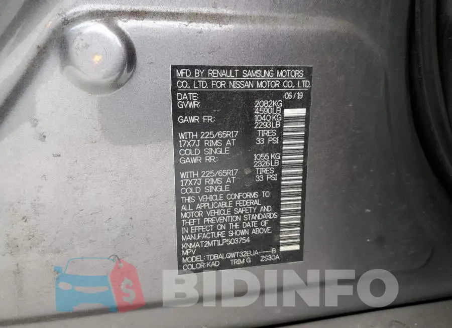 KNMAT2MT1LP503754 Photo# 13