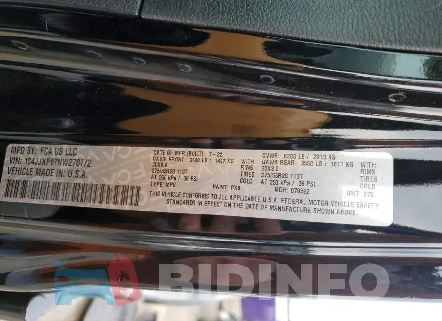 1C4JJXP67NW270772 Photo# 13