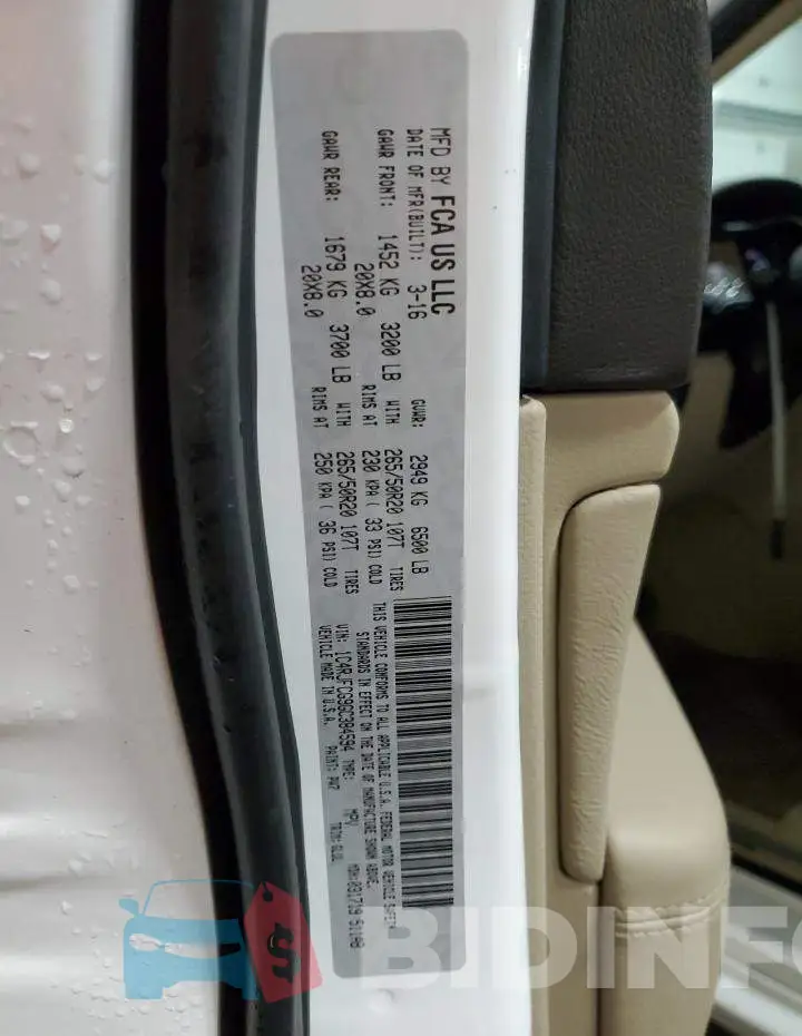 1C4RJFCG9GC384594 Photo# 13
